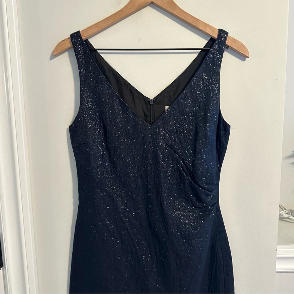 Tocca Midnight Blue Metallic Mini Dress XS - Picture 8 of 12